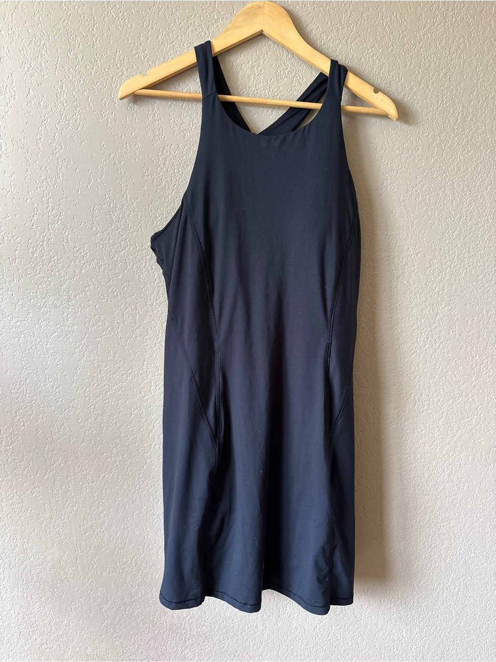 All in Motion Women's Large One Piece Athletic Dress Black with Pockets